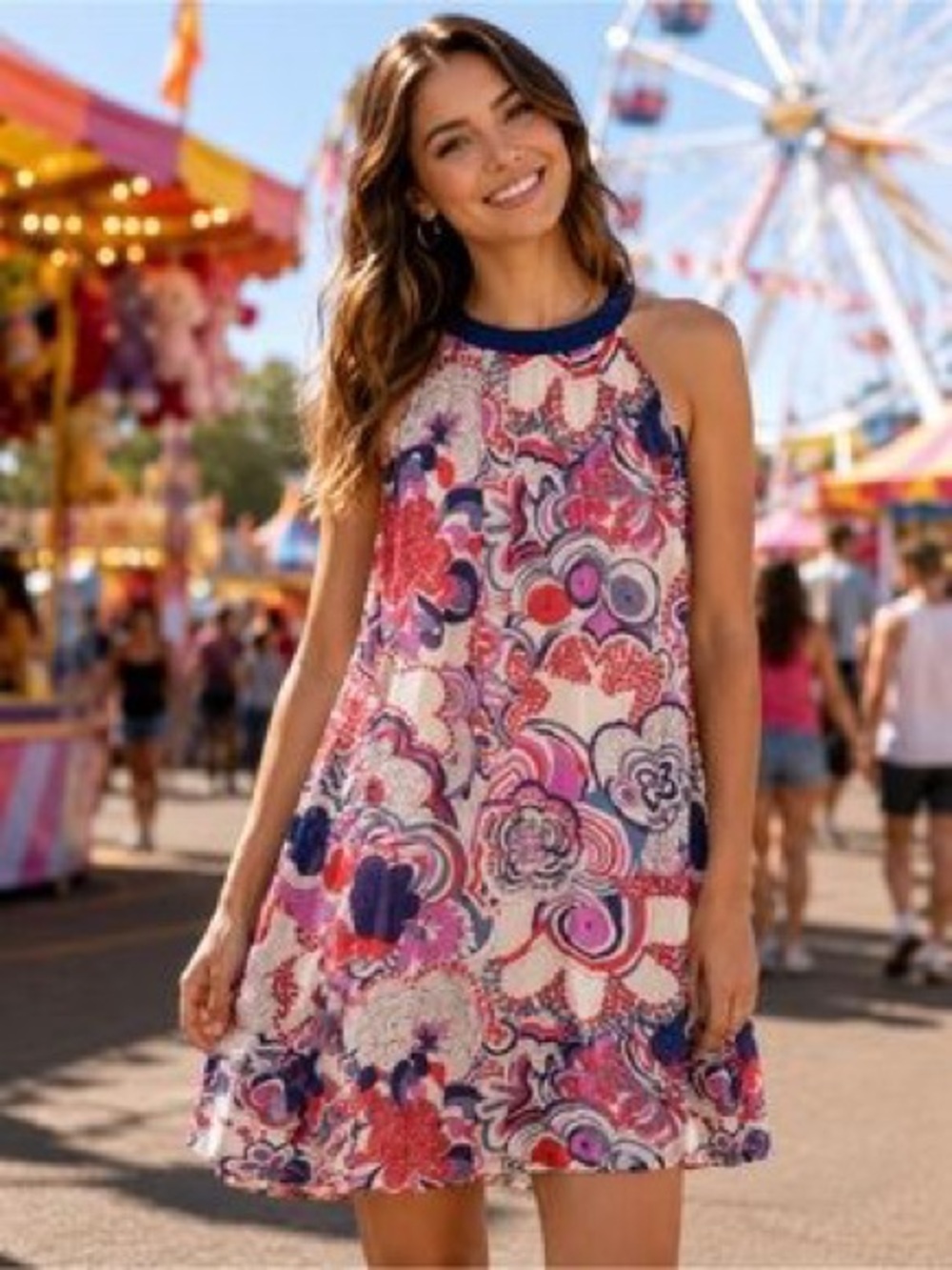 Liberty of London for Target sleeveless swing dress